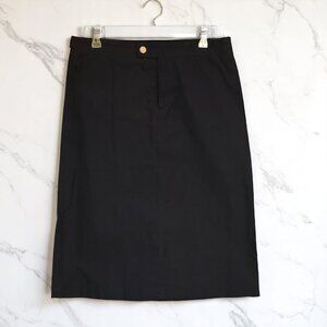 Gucci Black Belted Pencil Skirt – Size IT 42 | Made in Italy | Authentic